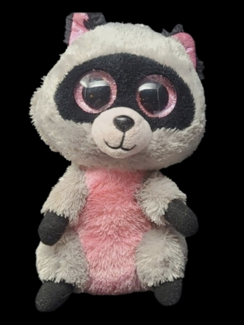 2015 TY BEANIE BOOS "ROCCO" THE RACCOON
